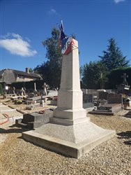Le monument aux morts - Authieux-Ratiéville